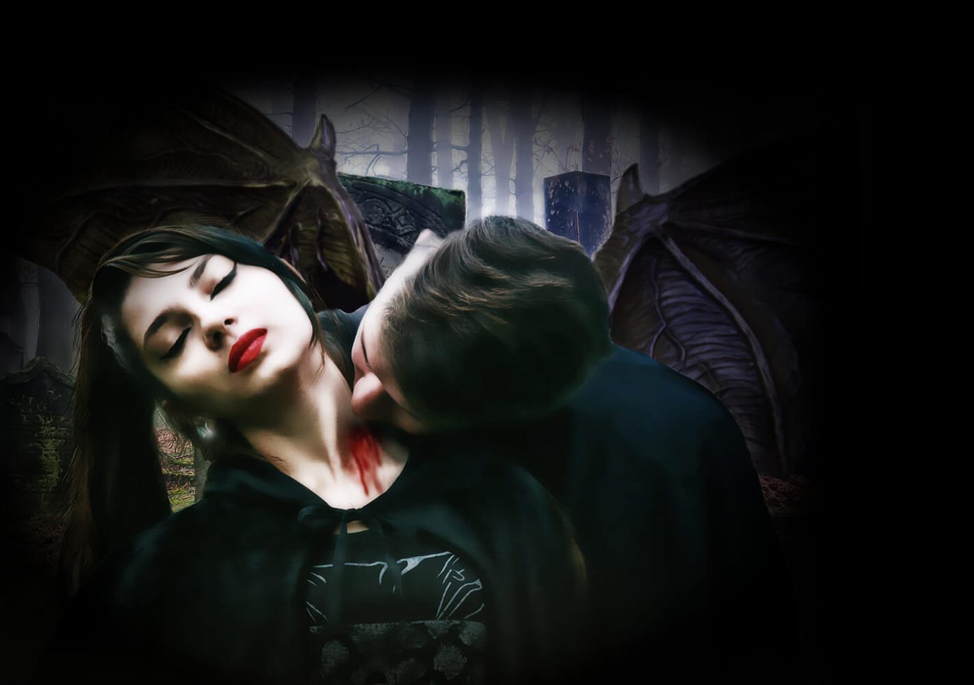 Gothic Vampire Banner