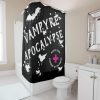Vampire Apocalypse Shower Curtain