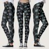 Conspiracy of Ravens Gothic Raven Pattern Leggings