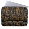 Honeycomb with Bumble Honey Bees Beehive Laptop Sleeve