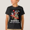 Put Your 3 Cats in an Alien Spaceship UFO Sci Fi Boys T-Shirt