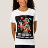 Put Your 3 Cats in a UFO Sci Fi Girls T-Shirt