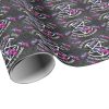 Raven and Deaths Head Hawk Moth Gothic Wrapping Paper