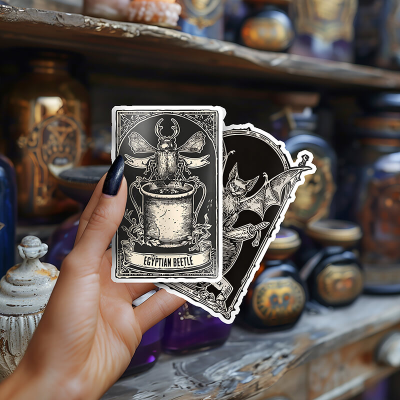 Magical Gothic Witch Wizard Potion Bottle Labels - Image 2