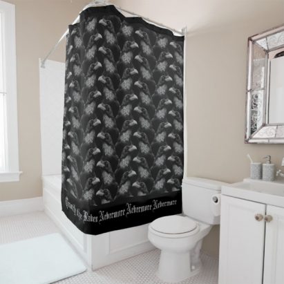 Conspiracy of Ravens Nevermore Nevermore Shower Curtain